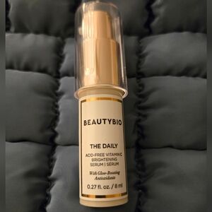 Beauty Bio The Daily Vitamin C Brightening Serum Mini Travel Size New